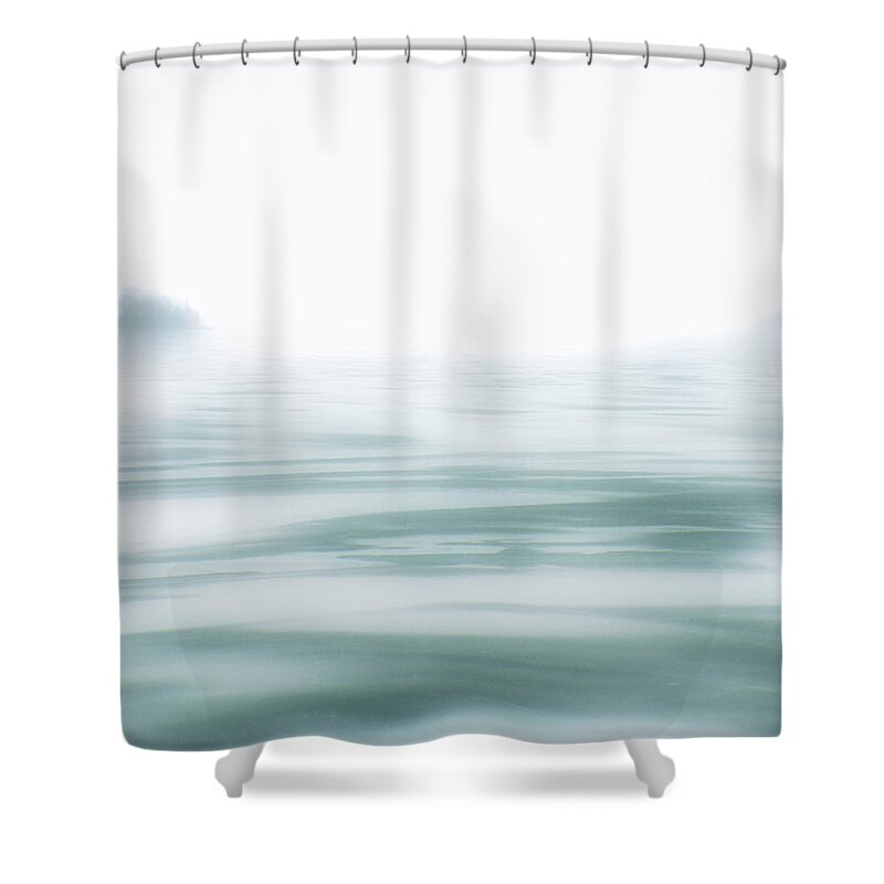 Ice Shower Curtain featuring the photograph One December by Cynthia Dickinson