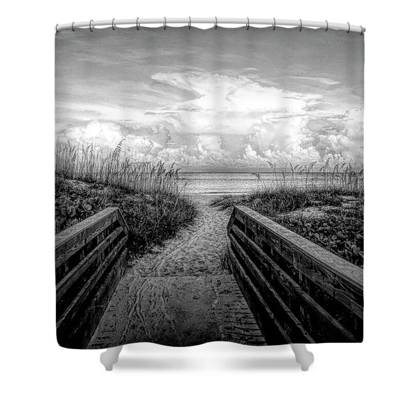 Anna Maria Island Shower Curtain featuring the photograph Welcome to Paradise by Robert Stanhope