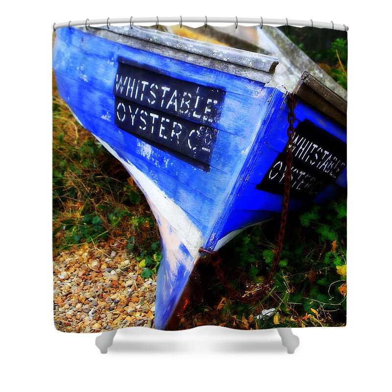 Whitstable Shower Curtain featuring the photograph Whitstable Oysters by Imagery-at- Work