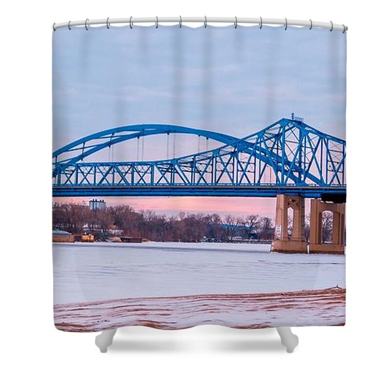 Quiet Shower Curtain featuring the photograph Winter Quiet by Phil S Addis