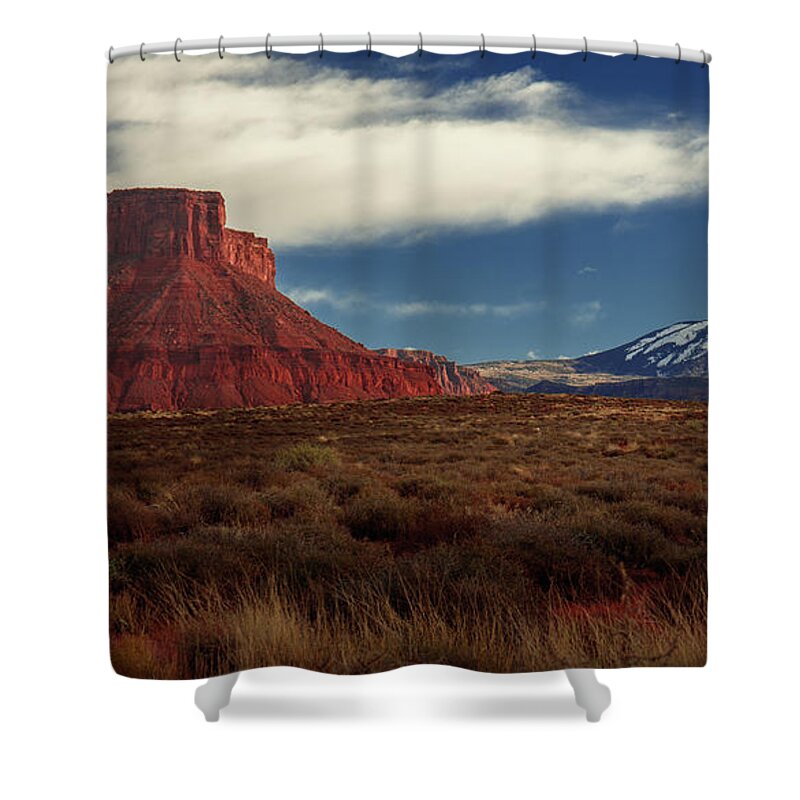  Shower Curtain featuring the photograph A Meeting of Change #1 by Tim Bryan