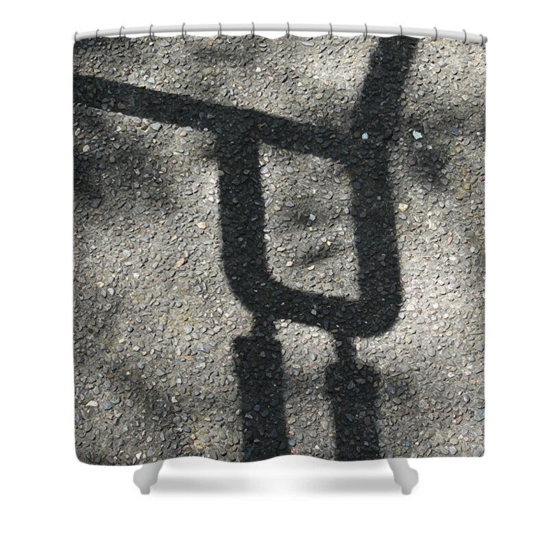 Photograph Shower Curtain featuring the photograph Alien Landed by Richard Wetterauer