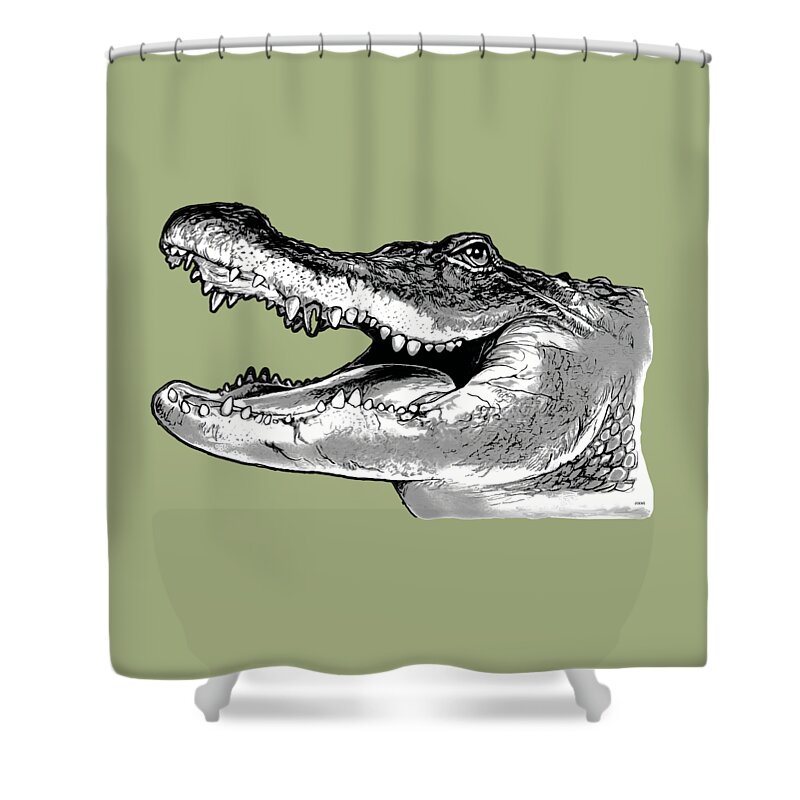 American Alligator #1 Shower Curtain