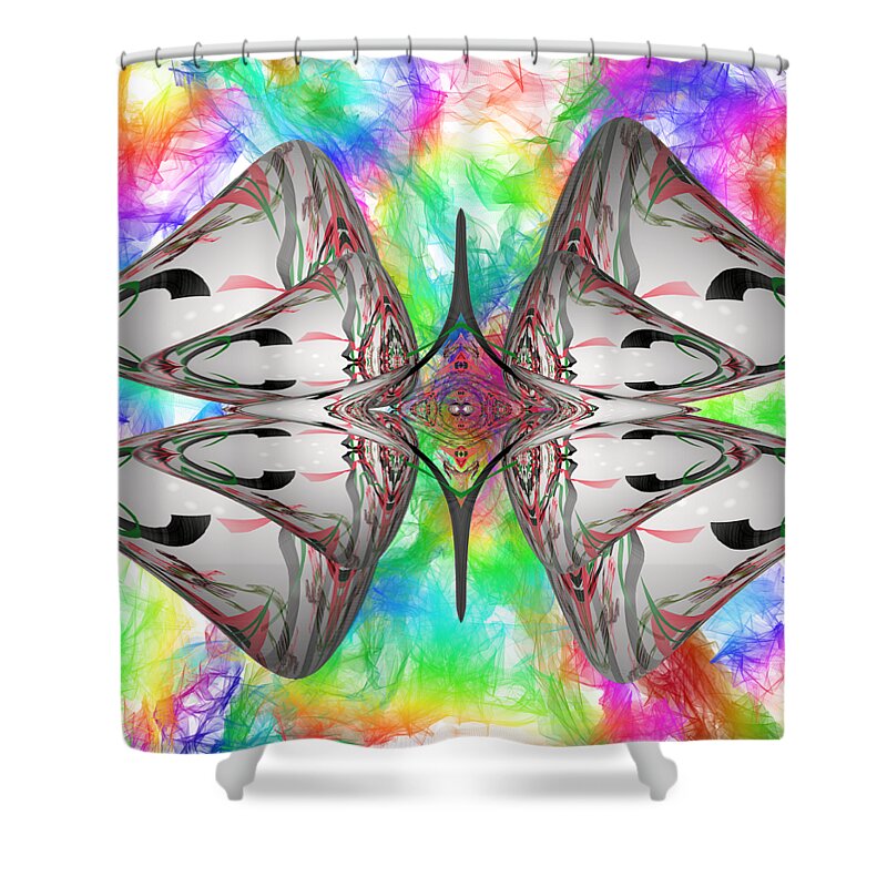 Butterfly Shower Curtain featuring the photograph Butterfly #1 by Theodore Jones