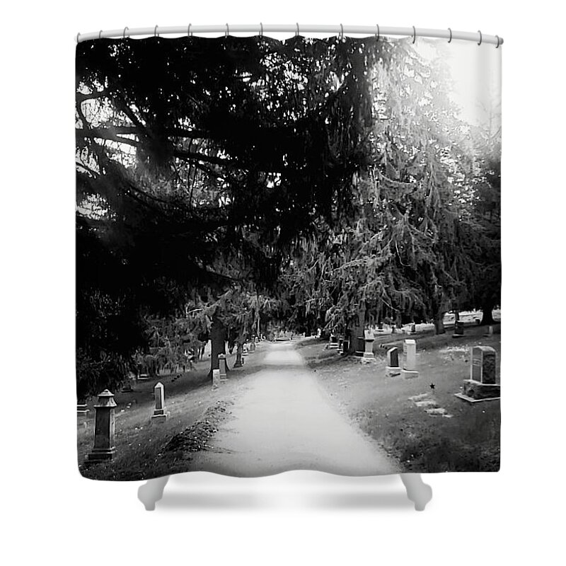 Dark Shower Curtain featuring the photograph Dark beauty by Shalane Poole