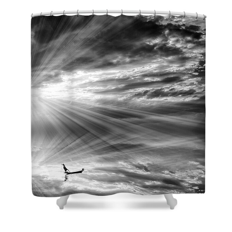 Fine Art Shower Curtain featuring the photograph Dream #1 by Sofie Conte