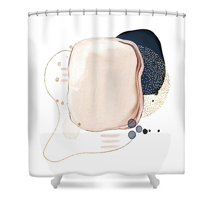  Shower Curtain featuring the digital art Enigma #1 by Fifth Avenue Art Prints