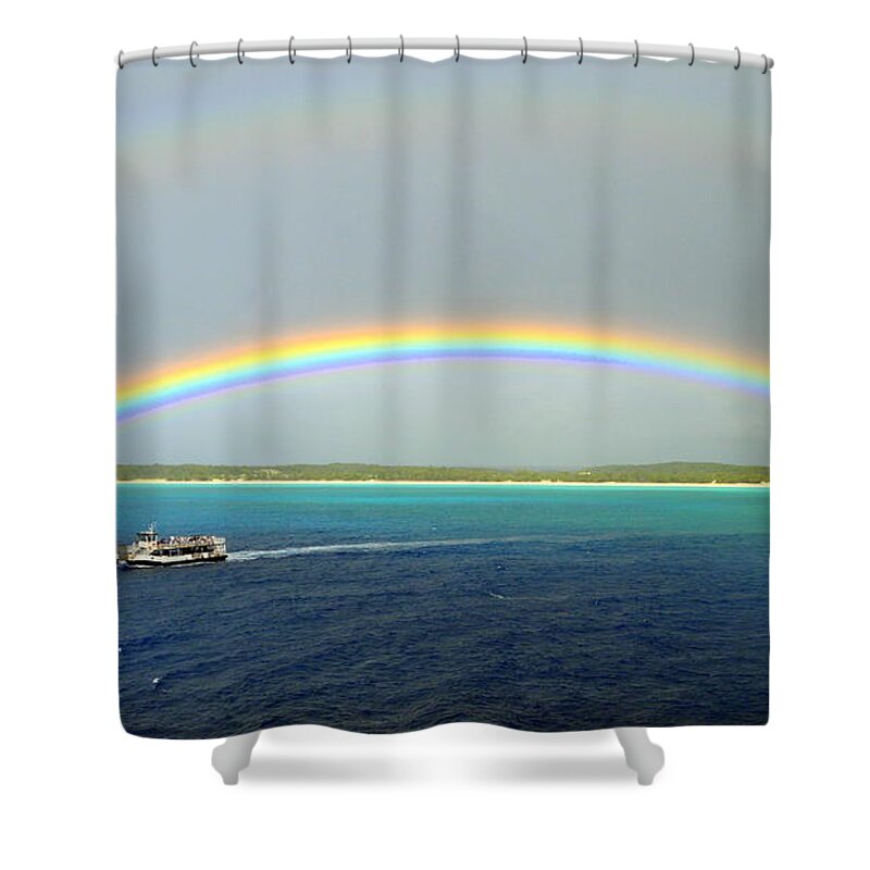 Grand Turk Turks And Caicos Shower Curtain featuring the photograph Grand Turk Turks and Caicos by Paul James Bannerman