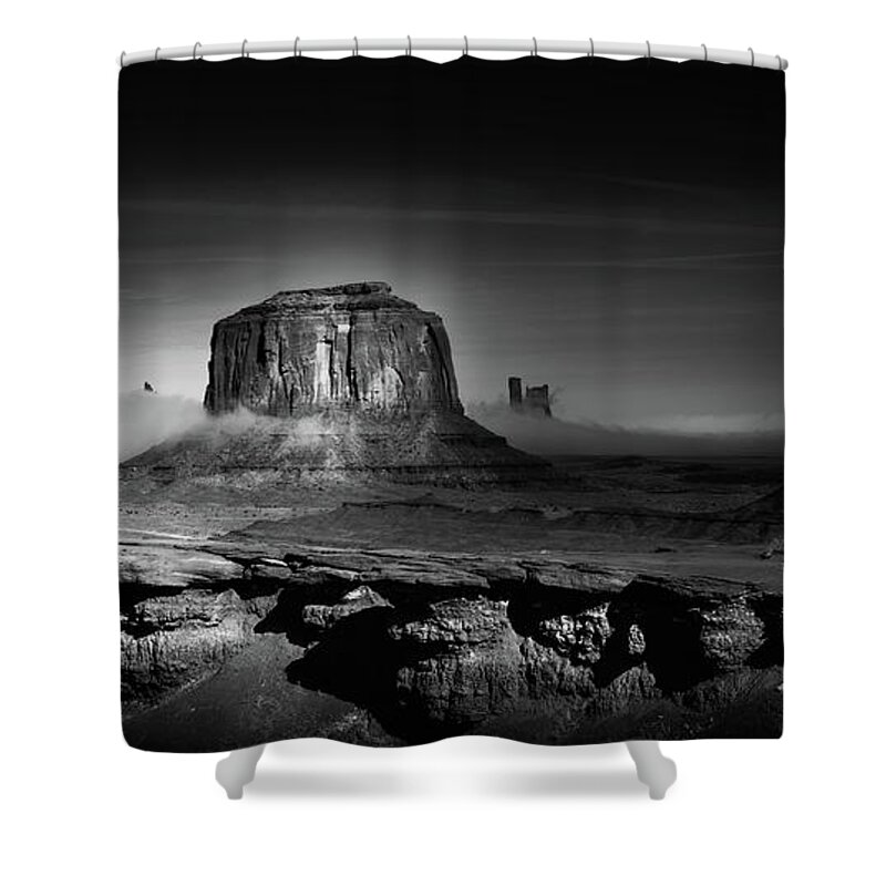 John Ford Point Shower Curtain featuring the photograph John Ford Point by Doug Sturgess