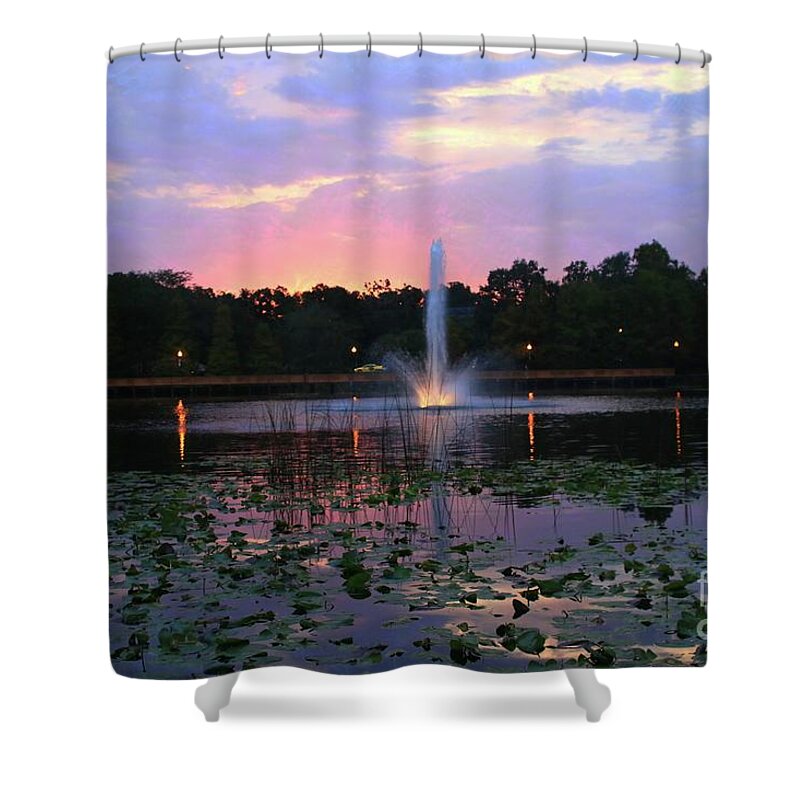 Marcia Lee Jones Shower Curtain featuring the photograph Morning Light #1 by Marcia Lee Jones