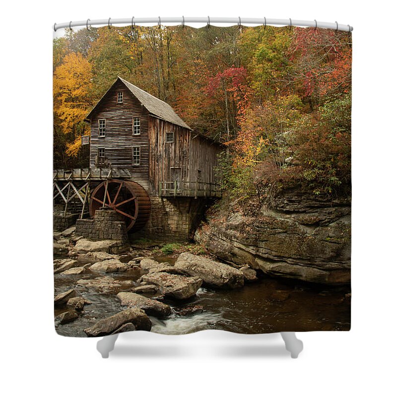 Glades Creek Mill Shower Curtain featuring the photograph Glades Creek Mill #4 by Doug McPherson