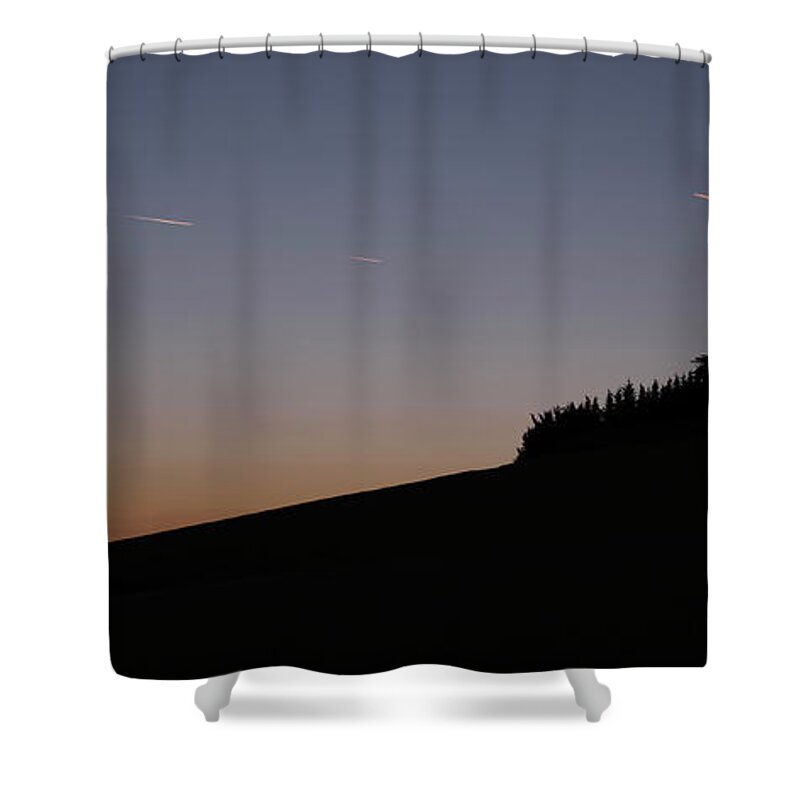 Panspermia Shower Curtain featuring the photograph Panspermia #2 by Karine GADRE