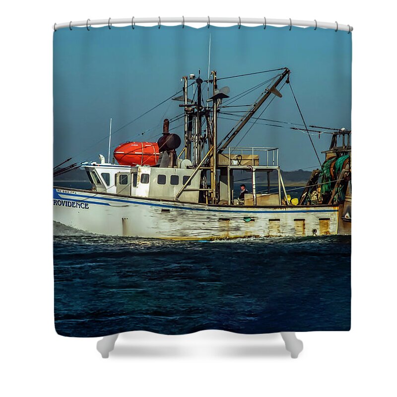 Ship Shower Curtain featuring the photograph Providence by Cathy Kovarik