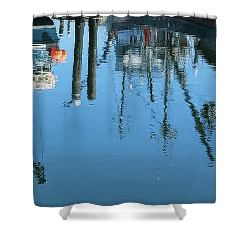 Reflections By Norma Appleton Shower Curtain featuring the photograph Reflections #1 by Norma Appleton