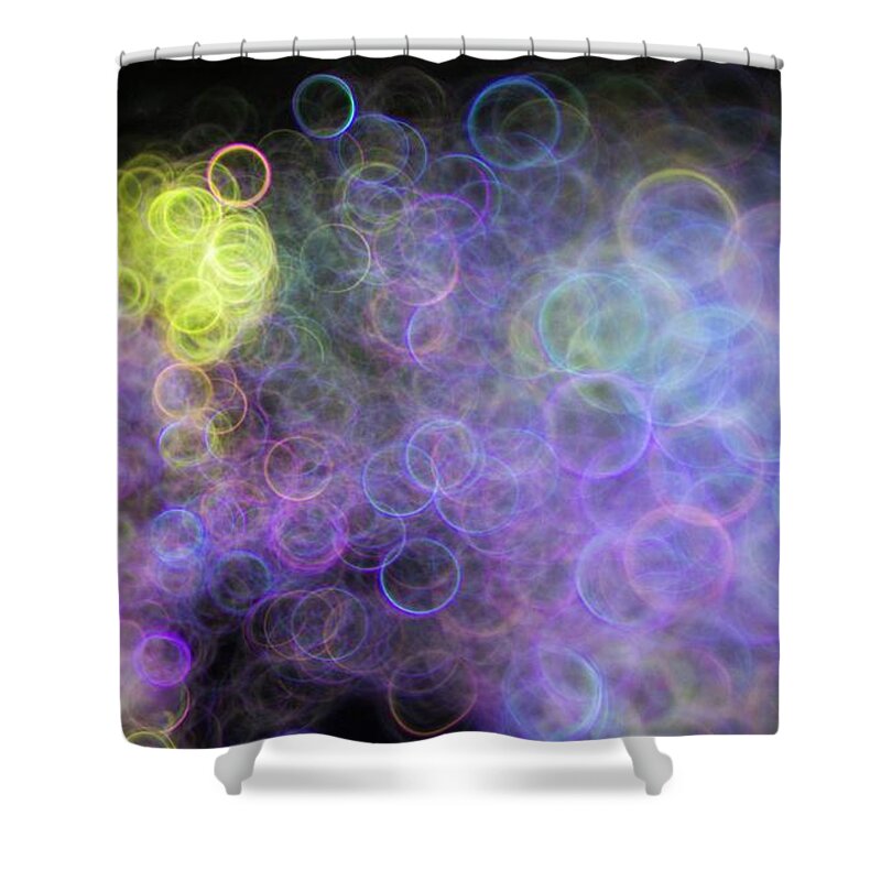 Design Shower Curtain featuring the photograph Rings #2 by Maria Dimitrova