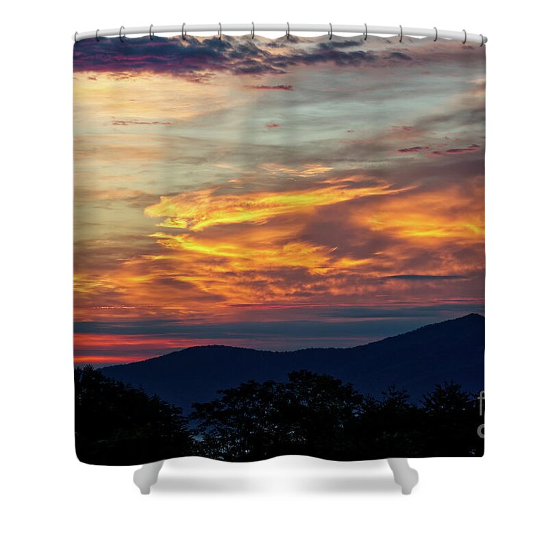  Shower Curtain featuring the photograph Scenic Overlook 15 by Phil Perkins