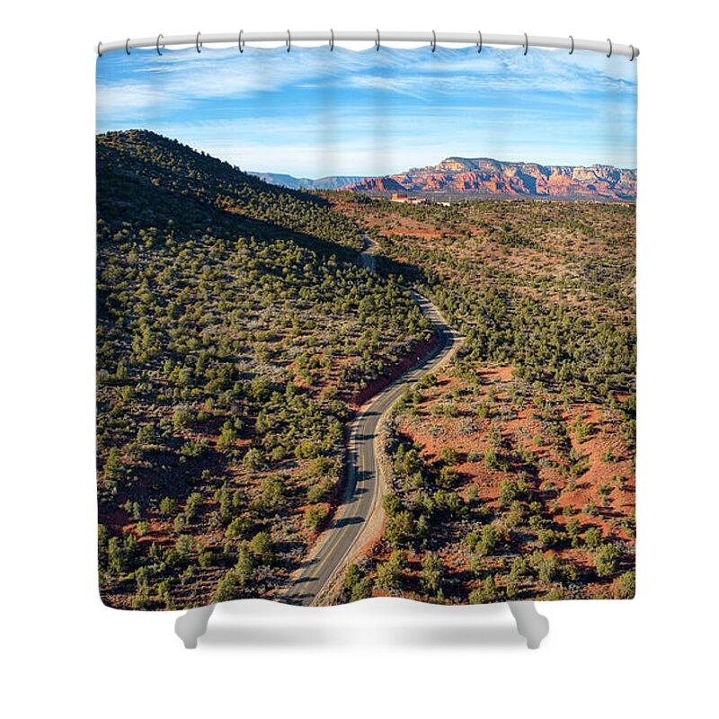 Sedona Shower Curtain featuring the photograph Sedona Arizona Landscape #1 by Anthony Giammarino