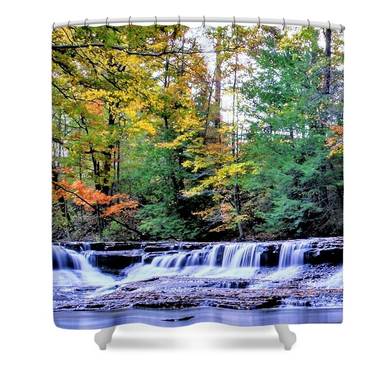  Shower Curtain featuring the photograph South Chagrin by Brad Nellis