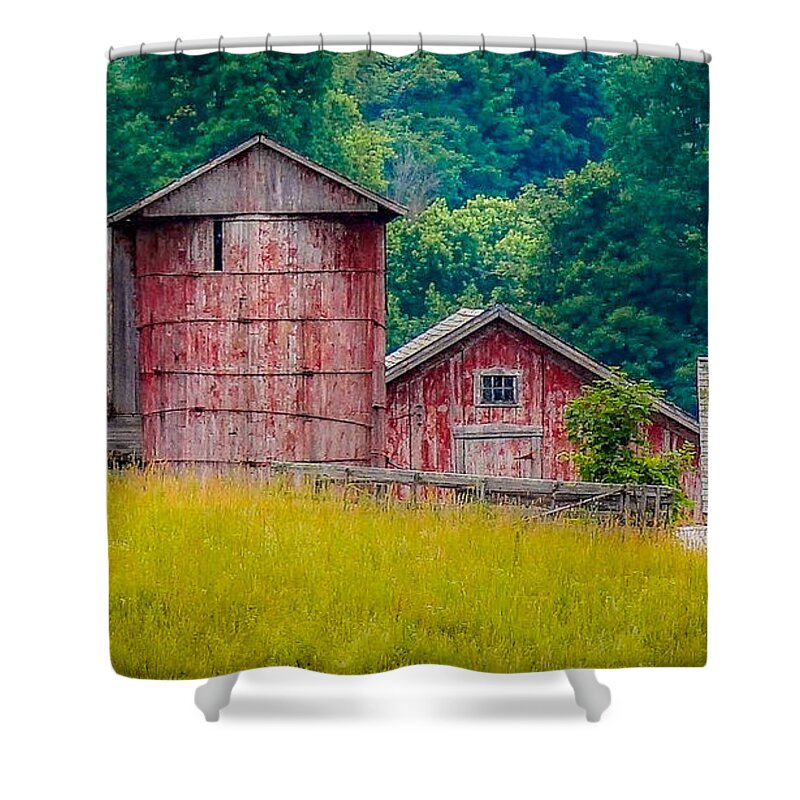  Shower Curtain featuring the photograph Tis the gift to be simple by Kendall McKernon