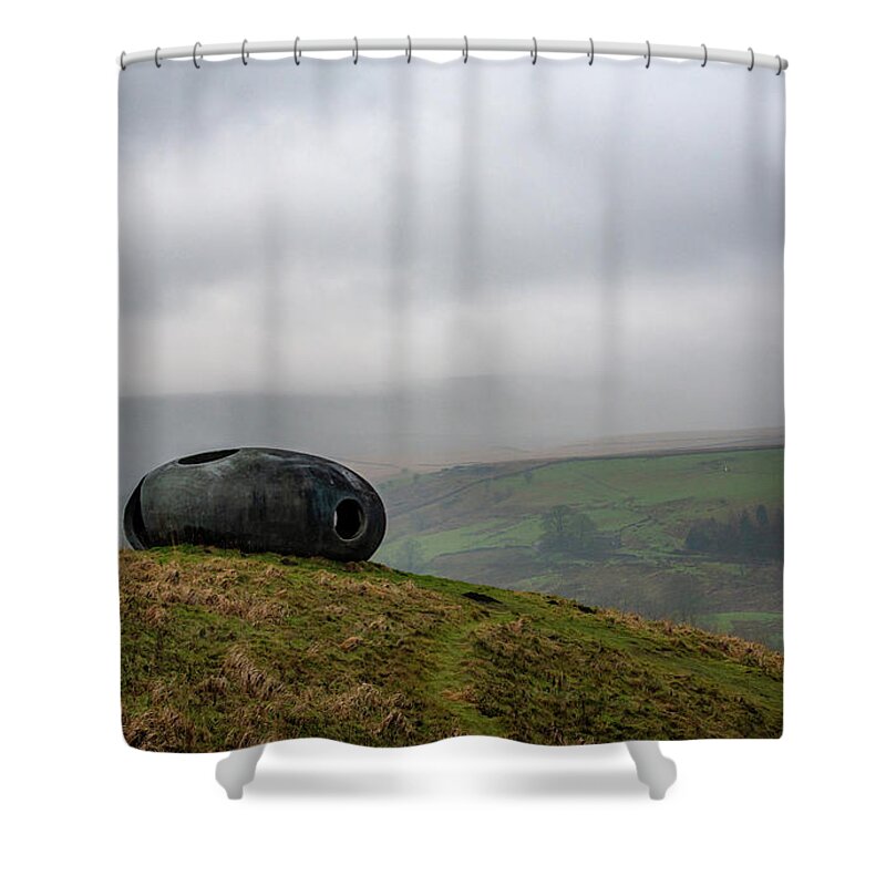 Lancashire Shower Curtain featuring the photograph Wycoller - Atom Panopticon #1 by Mariusz Talarek