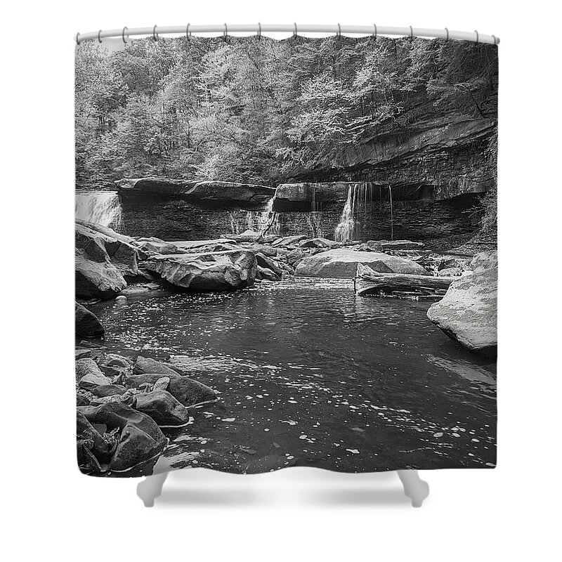  Shower Curtain featuring the photograph Great Falls #10 by Brad Nellis