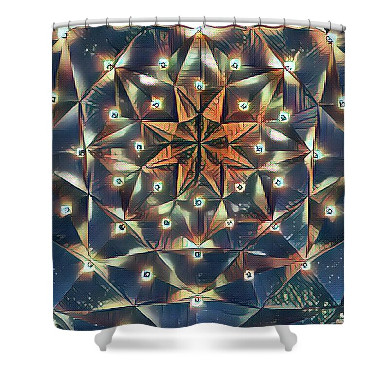 Fineartamerica Shower Curtain featuring the digital art Fantasy art #12 by Yvonne Padmos
