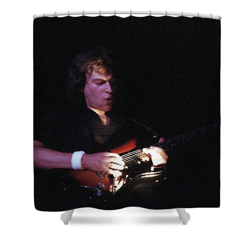 Pat Travers Pat Thrall Shower Curtain featuring the photograph Pat Travers #12 by Bill O'Leary