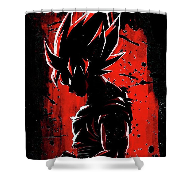 Broly Shower Curtains