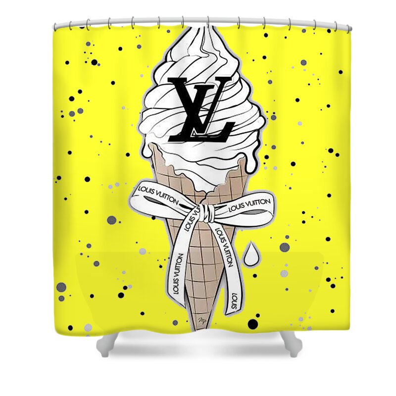 Louis vuitton Shower Curtain Ice cream 