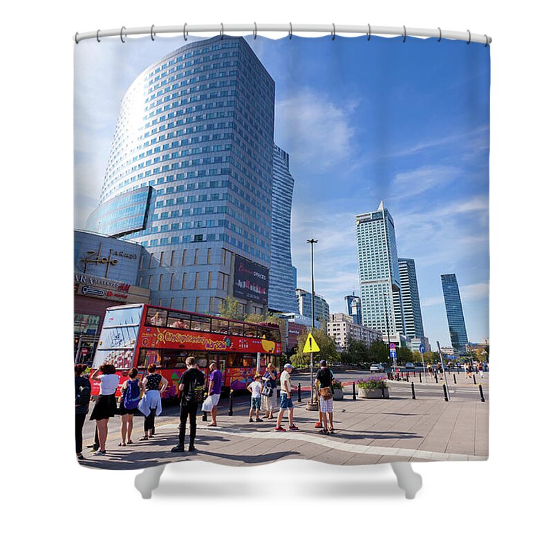  Shower Curtain featuring the photograph Warsaw #14 by Bill Robinson