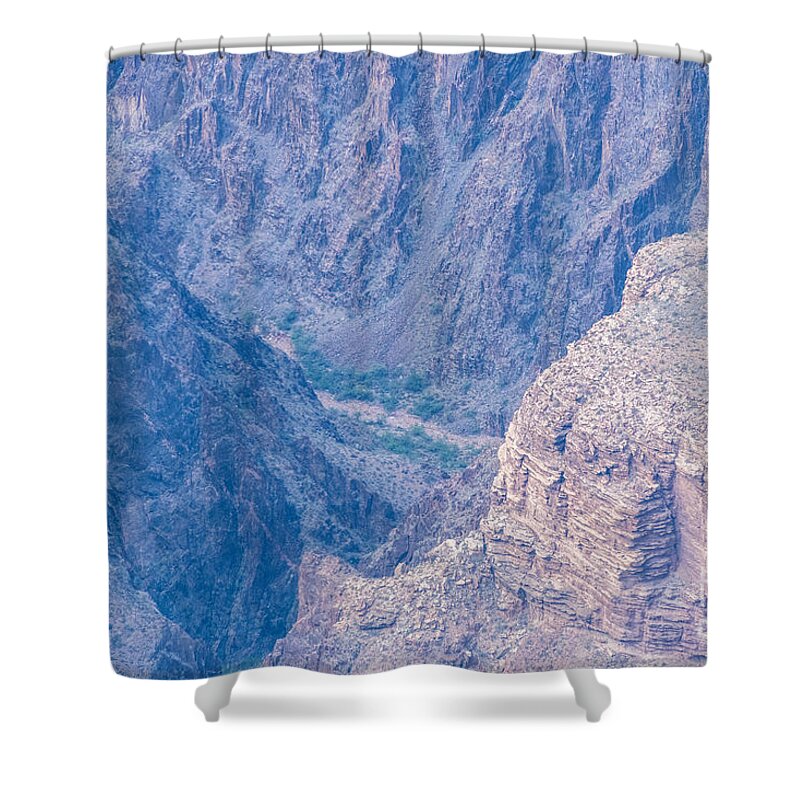 The Grand Canyon Shower Curtain featuring the digital art The Grand Canyon #15 by Tammy Keyes