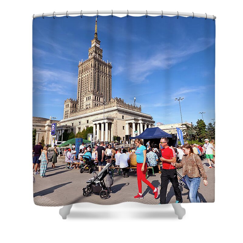 Shower Curtain featuring the photograph Warsaw #15 by Bill Robinson