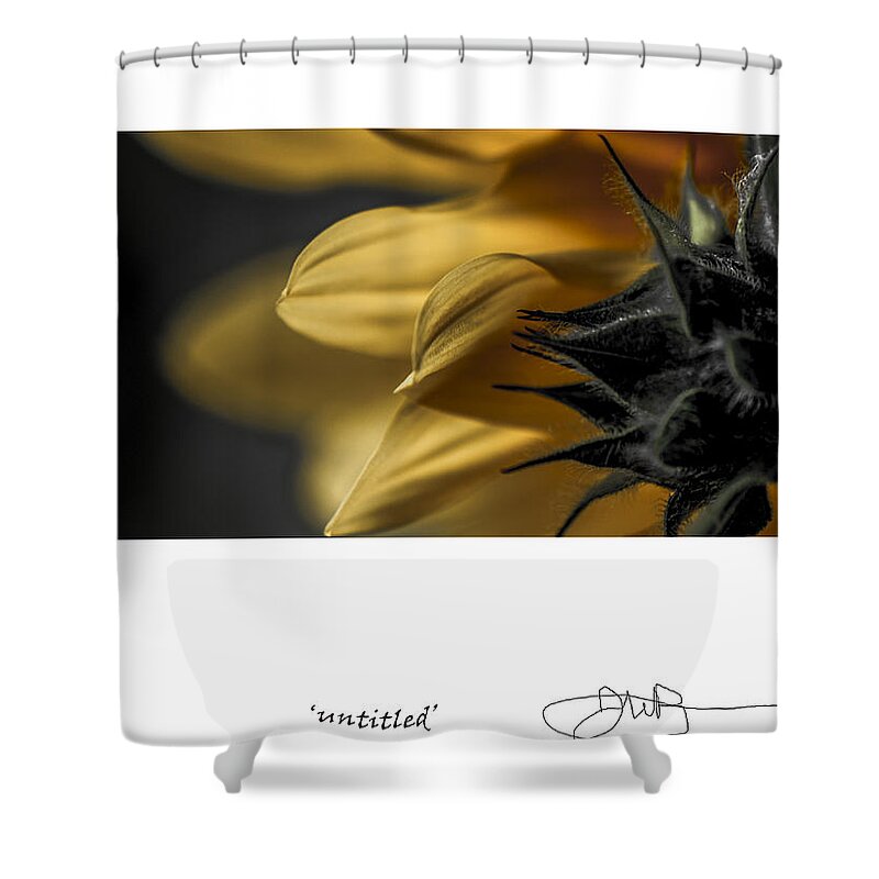 Signed Limited Edition Of 10 Shower Curtain featuring the digital art 17 by Jerald Blackstock