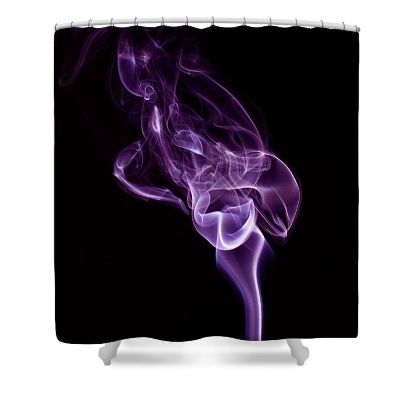 Smoke Shower Curtain featuring the photograph Beauty in smoke #18 by Martin Smith