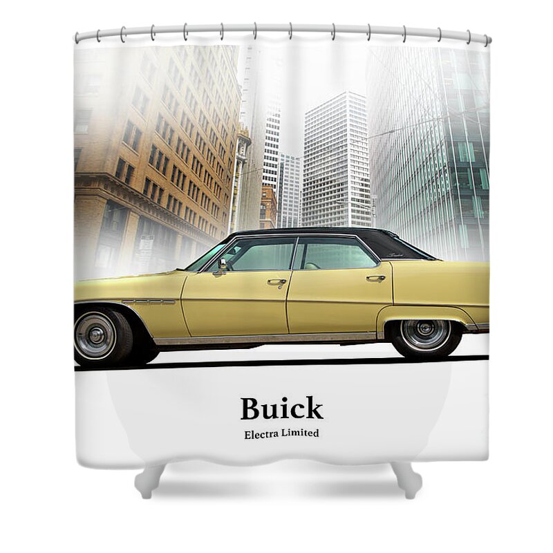 1970 Buick Electra Limited Shower Curtain featuring the photograph 1970 Buick Electra Limited by Dave Koontz