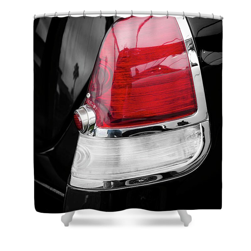 Cadillac Shower Curtain featuring the photograph 1953 Cadillac #4 by Dennis Hedberg