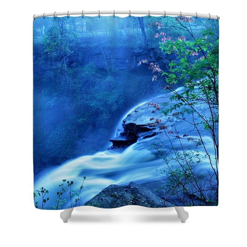  Shower Curtain featuring the photograph Brandywine Falls by Brad Nellis