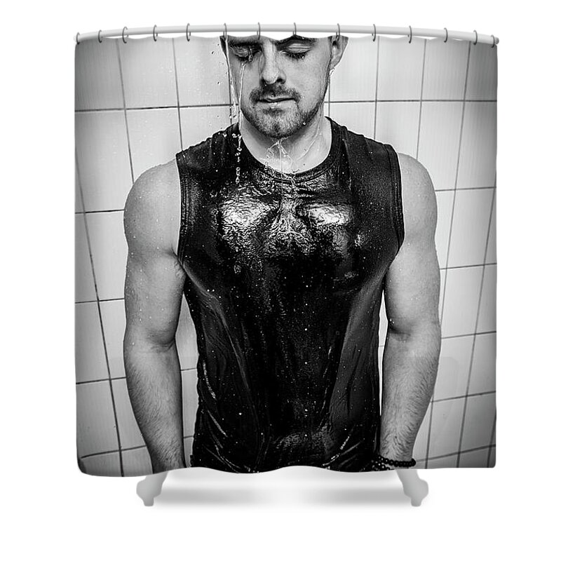 Wet Shower Curtain featuring the photograph dv8Photography by Jim Whitley