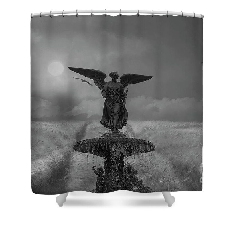 Fineartroyal Shower Curtain featuring the photograph End Times #2 by FineArtRoyal Joshua Mimbs