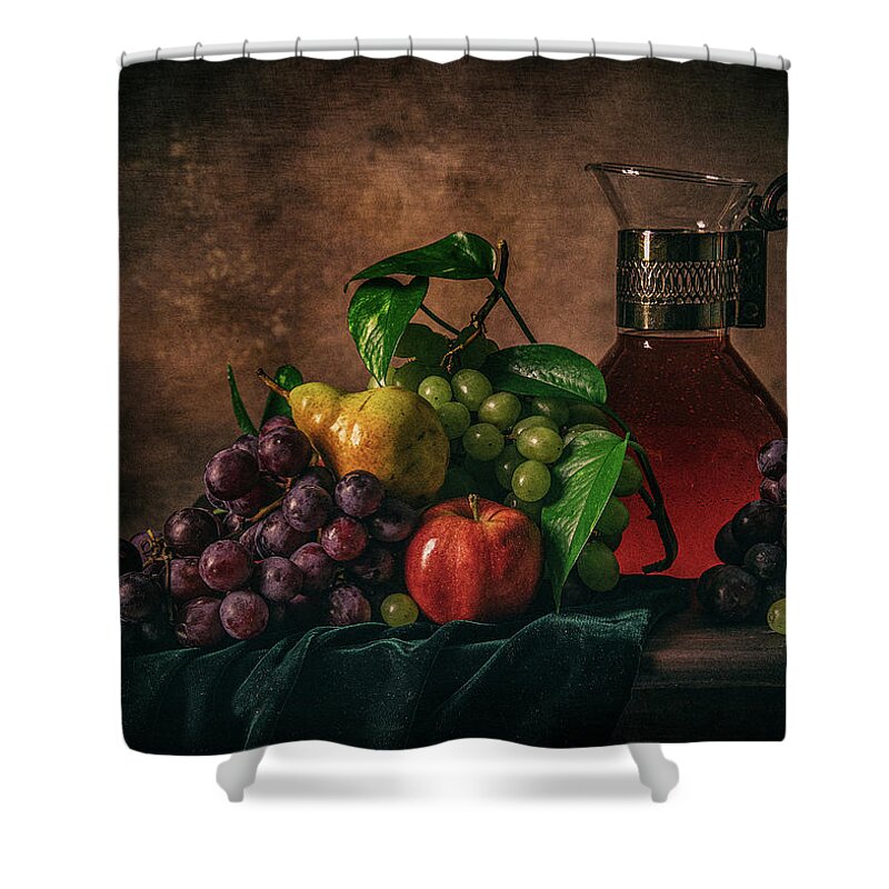 Fruits Shower Curtain featuring the photograph Fruits by Anna Rumiantseva