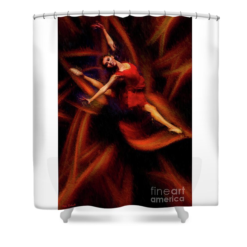  Shower Curtain featuring the photograph I've Got This #2 by Blake Richards