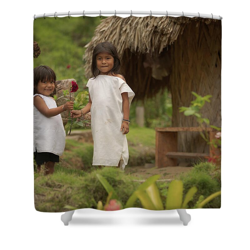 Minca Shower Curtain featuring the photograph Minca Magdalena Colombia #2 by Tristan Quevilly