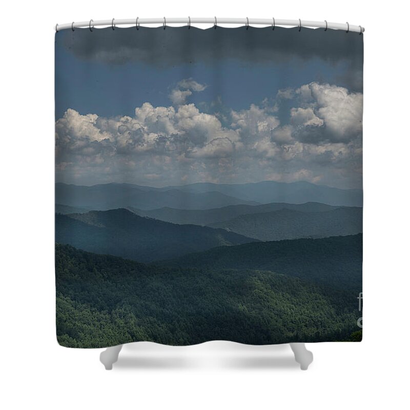 3607 Shower Curtain featuring the photograph Mountian Overlook #3 by FineArtRoyal Joshua Mimbs