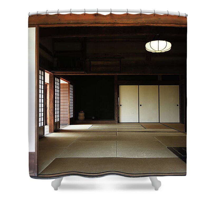 Japanese Old House Shower Curtain featuring the photograph Old Japanese house #2 by Kaoru Shimada