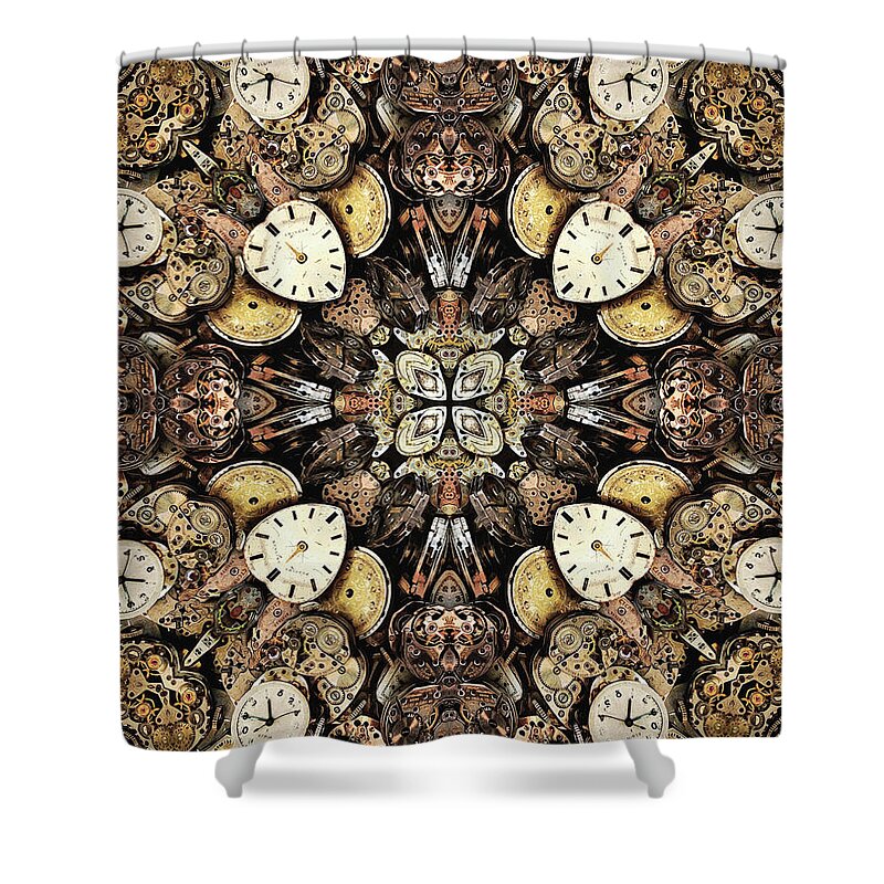 Time Shower Curtain featuring the photograph Pieces of Time #2 by Phil Perkins