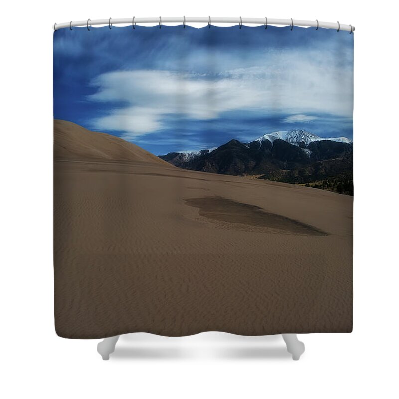  Shower Curtain featuring the photograph Sand Dunes #2 by Doug Wittrock