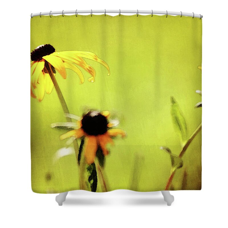 Flowers Shower Curtain featuring the photograph Summer Time #2 by Trina Ansel