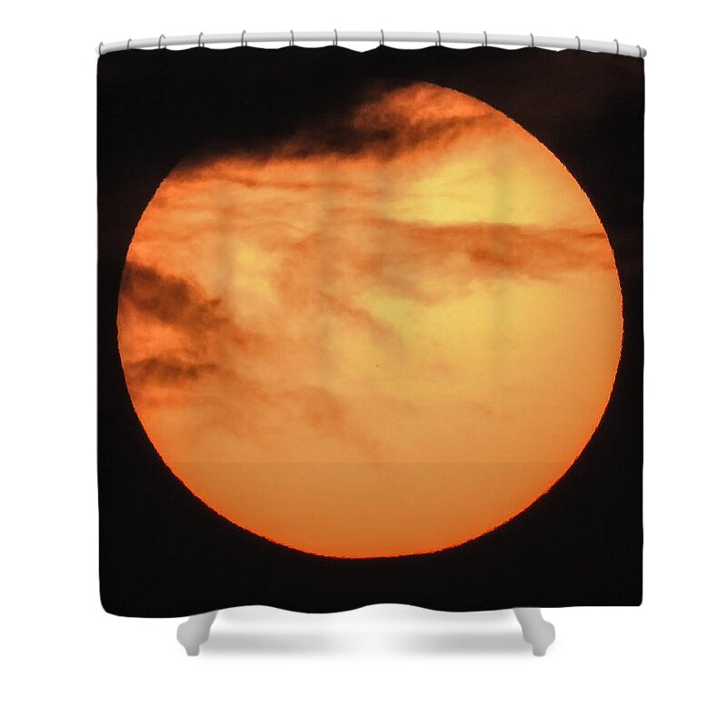 Sun Shower Curtain featuring the photograph Sun #2 by Will LaVigne