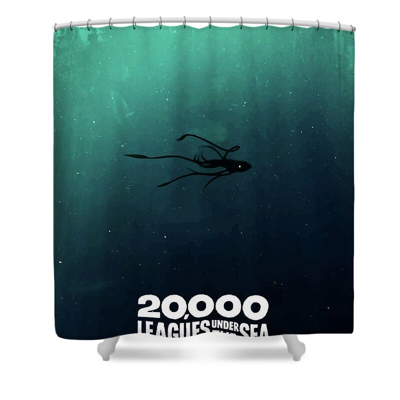 20000 Leagues Under The Sea Shower Curtains