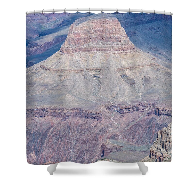 The Grand Canyon Shower Curtain featuring the digital art The Grand Canyon by Tammy Keyes